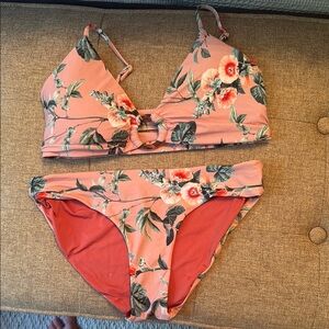 Floral Bikini Set in Pink